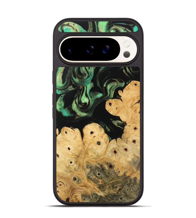 Pixel 9 Wood Phone Case - Robb (Green, 746049)