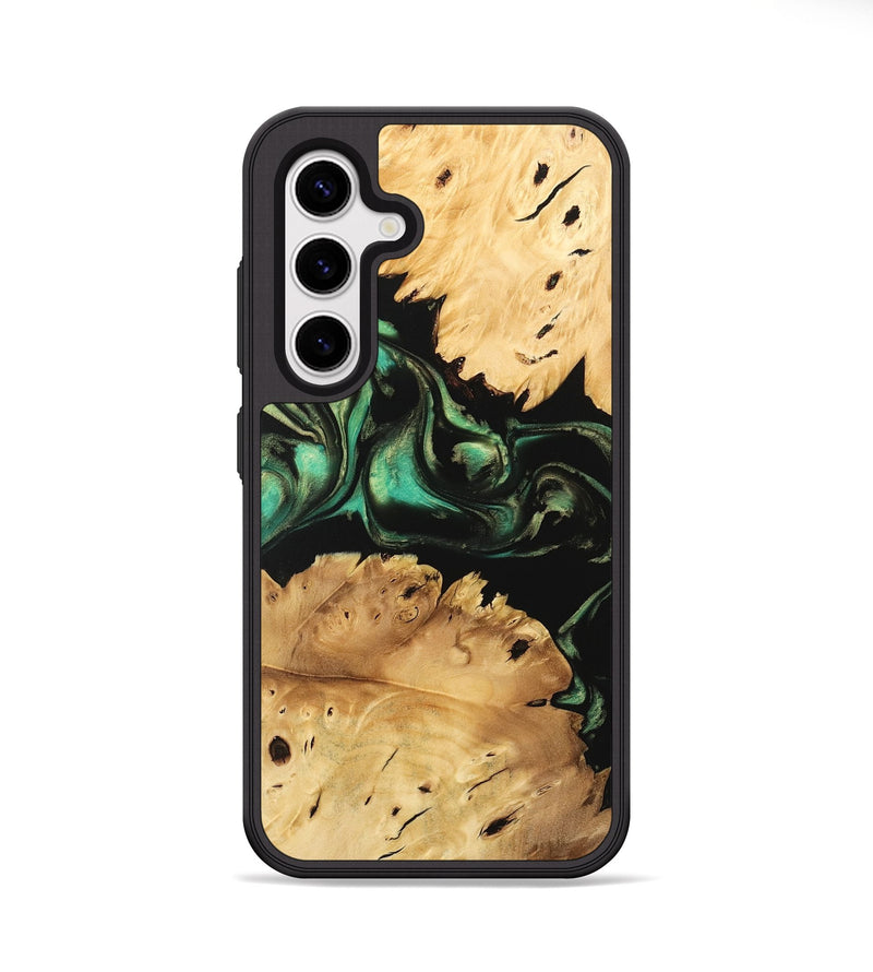 Galaxy S25 Wood Phone Case - Maxwell (Green, 746051)