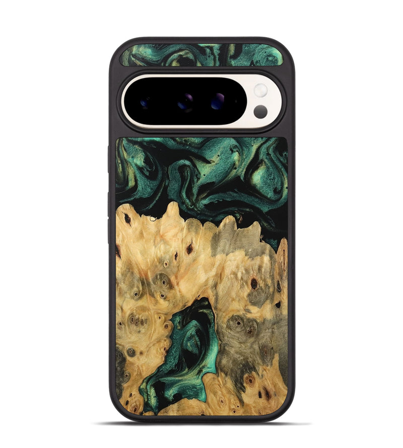 Pixel 9 Wood Phone Case - Koen (Green, 746052)