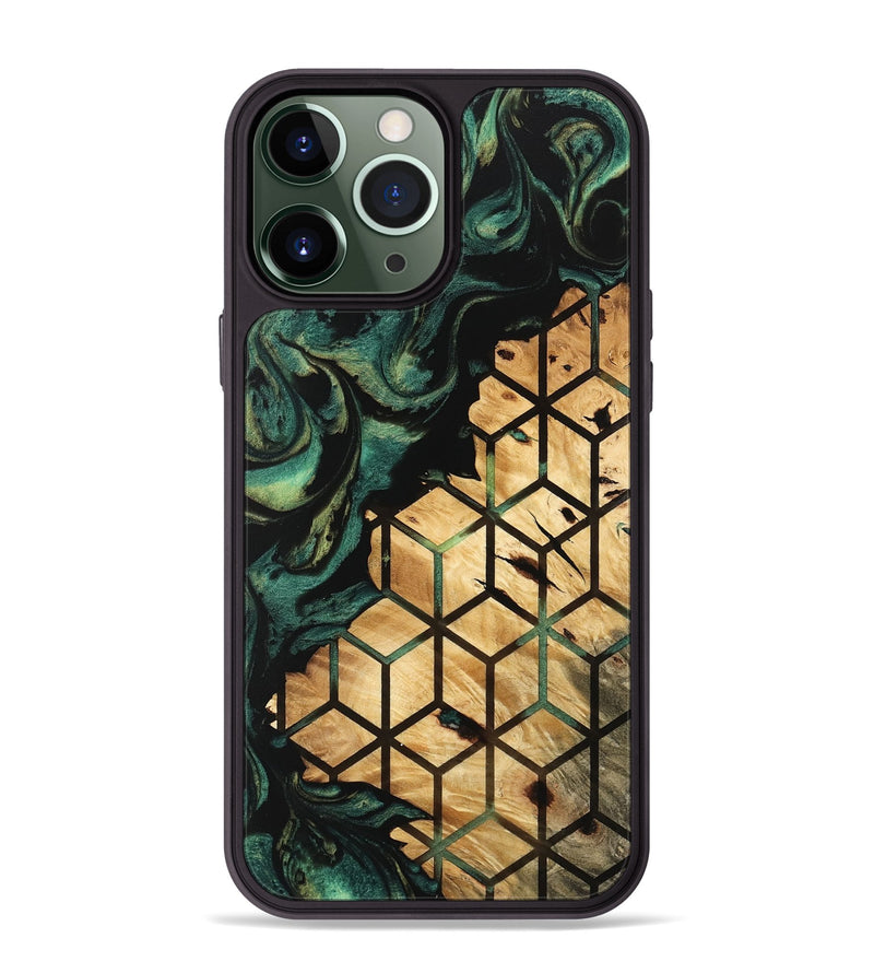 iPhone 13 Pro Max Wood Phone Case - Daisha (Pattern, 746053)