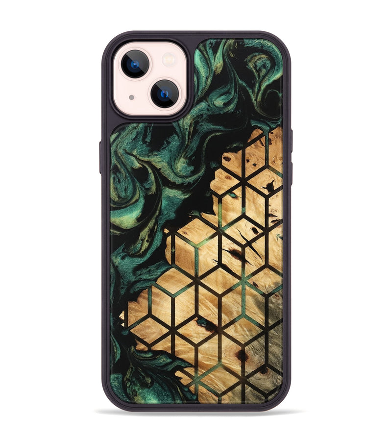 iPhone 14 Plus Wood Phone Case - Daisha (Pattern, 746053)