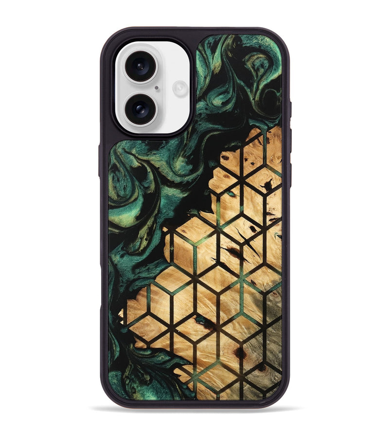 iPhone 16 Plus Wood Phone Case - Daisha (Pattern, 746053)