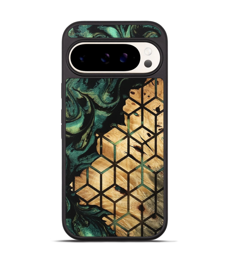 Pixel 9 Wood Phone Case - Daisha (Pattern, 746053)