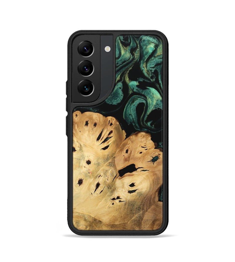 Galaxy S22 Wood Phone Case - Jolie (Green, 746054)