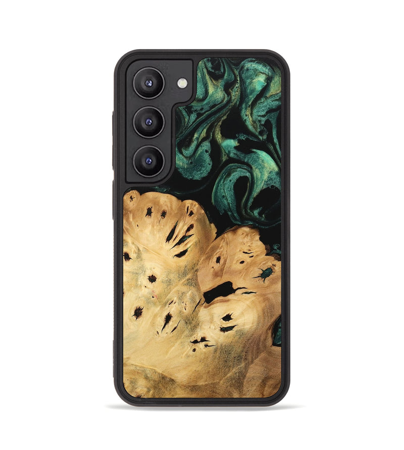 Galaxy S23 Wood Phone Case - Jolie (Green, 746054)