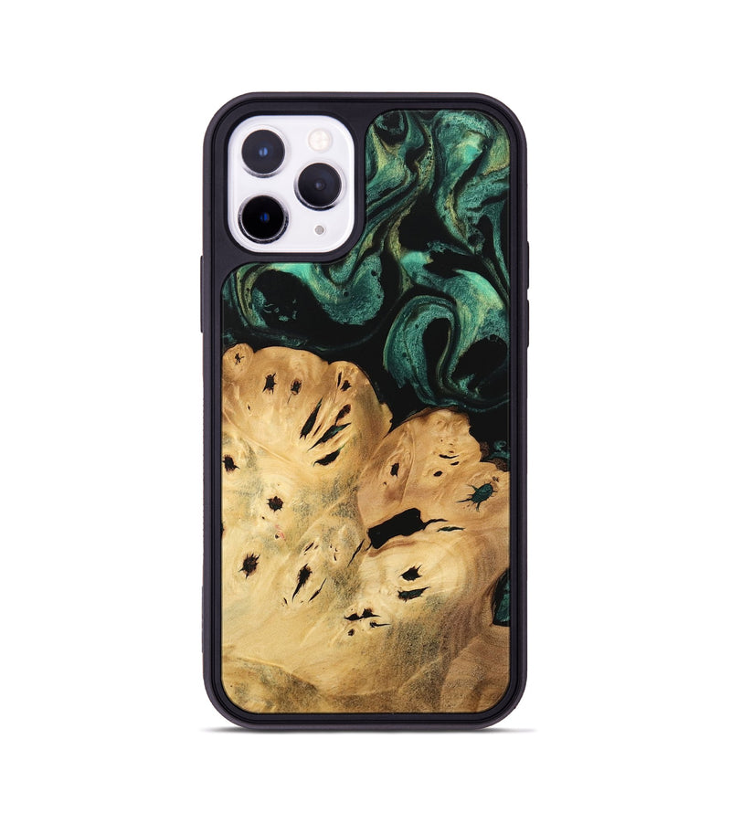 iPhone 11 Pro Wood Phone Case - Jolie (Green, 746054)