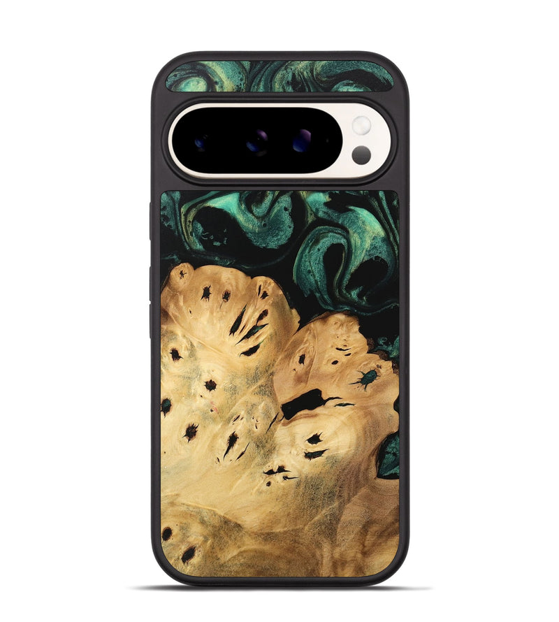 Pixel 9 Wood Phone Case - Jolie (Green, 746054)