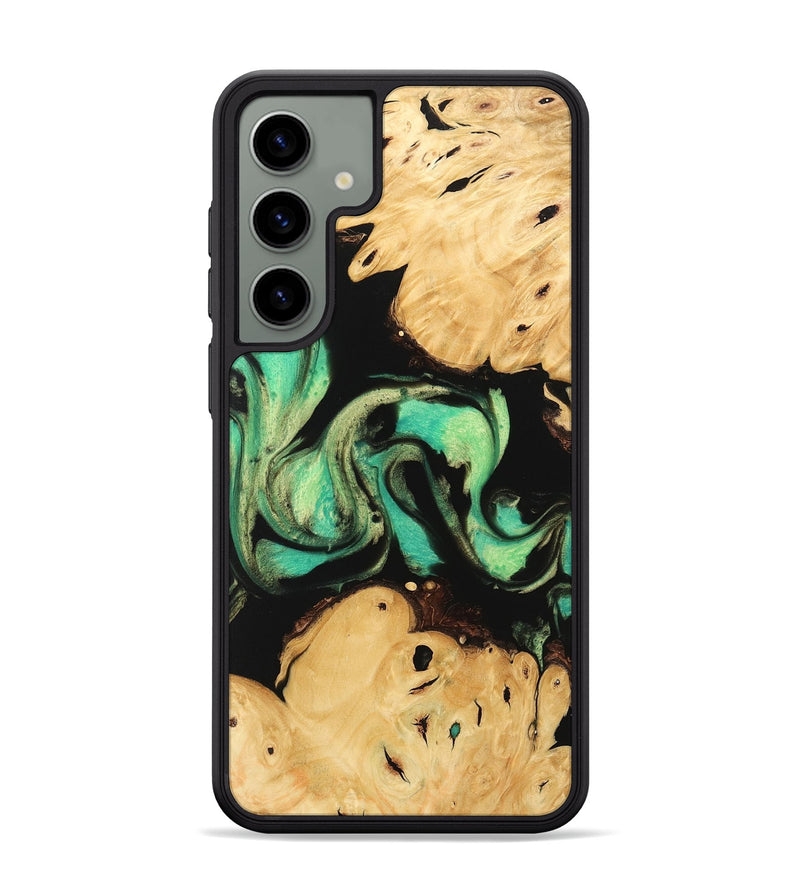 Galaxy S24 Plus Wood Phone Case - Omer (Green, 746056)