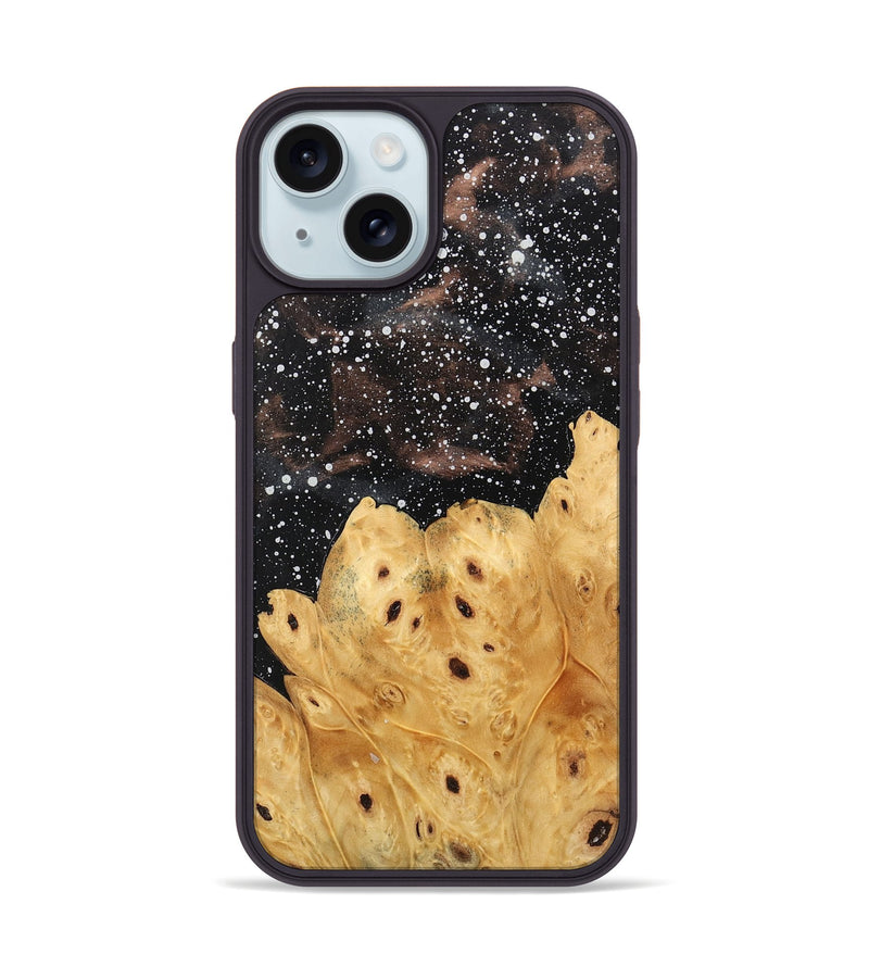 iPhone 15 Wood Phone Case - Braylen (Cosmos, 746059)