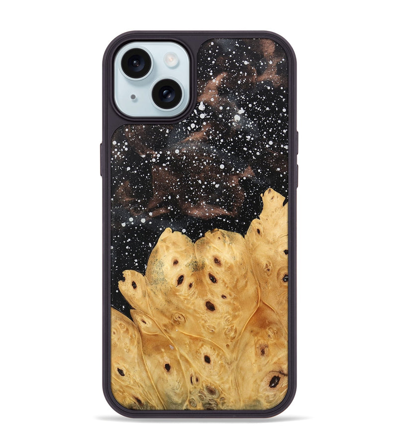 iPhone 15 Plus Wood Phone Case - Braylen (Cosmos, 746059)