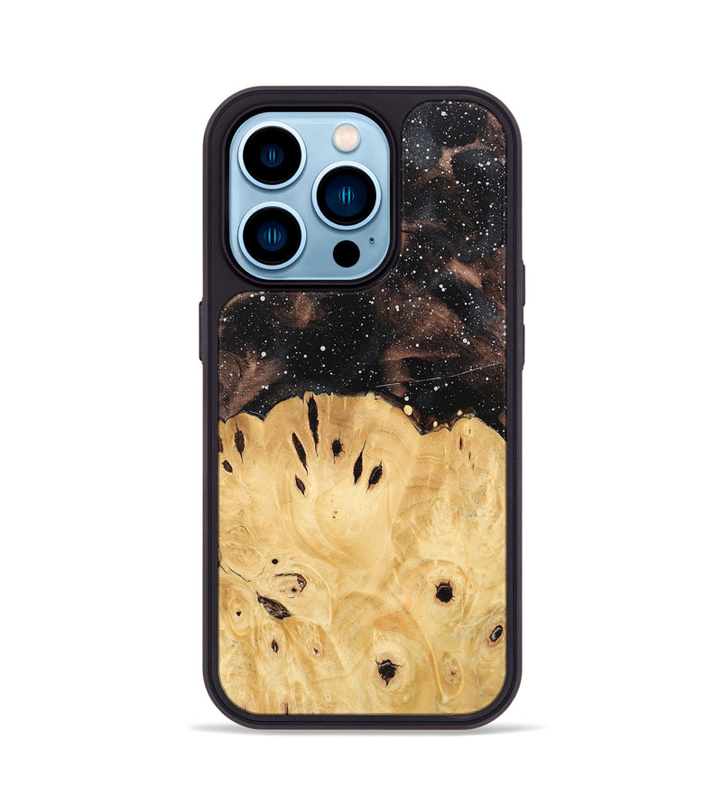 iPhone 14 Pro Wood Phone Case - Merrily (Cosmos, 746060)