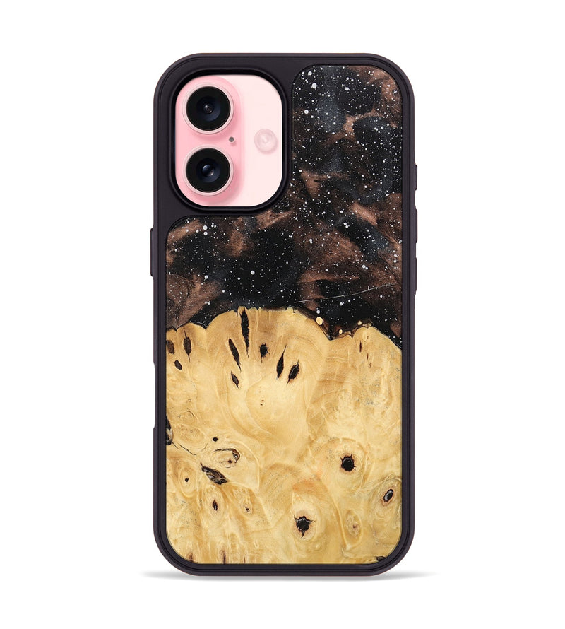 iPhone 16 Wood Phone Case - Merrily (Cosmos, 746060)