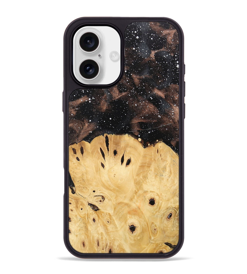 iPhone 16 Plus Wood Phone Case - Merrily (Cosmos, 746060)