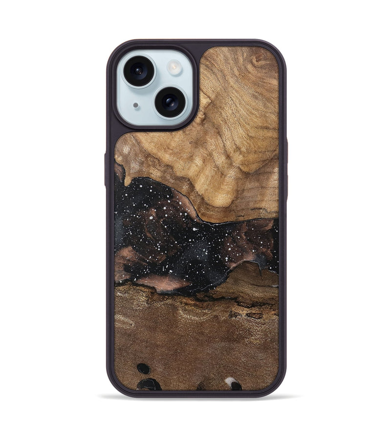 iPhone 15 Wood Phone Case - Kenisha (Cosmos, 746064)