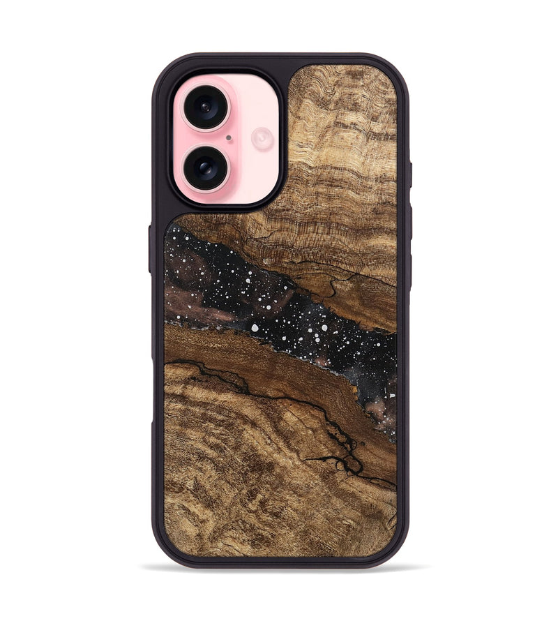 iPhone 16 Wood Phone Case - Casie (Cosmos, 746065)