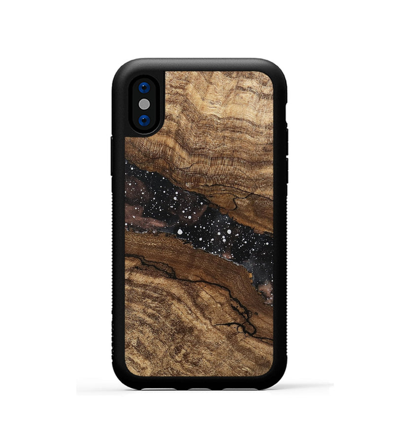 iPhone Xs Wood Phone Case - Casie (Cosmos, 746065)