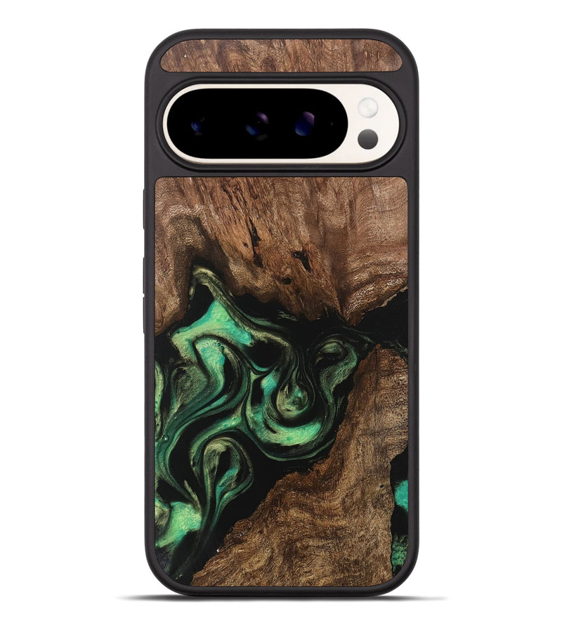 Pixel 9 Pro XL Wood Phone Case - Danette (Green, 746066)