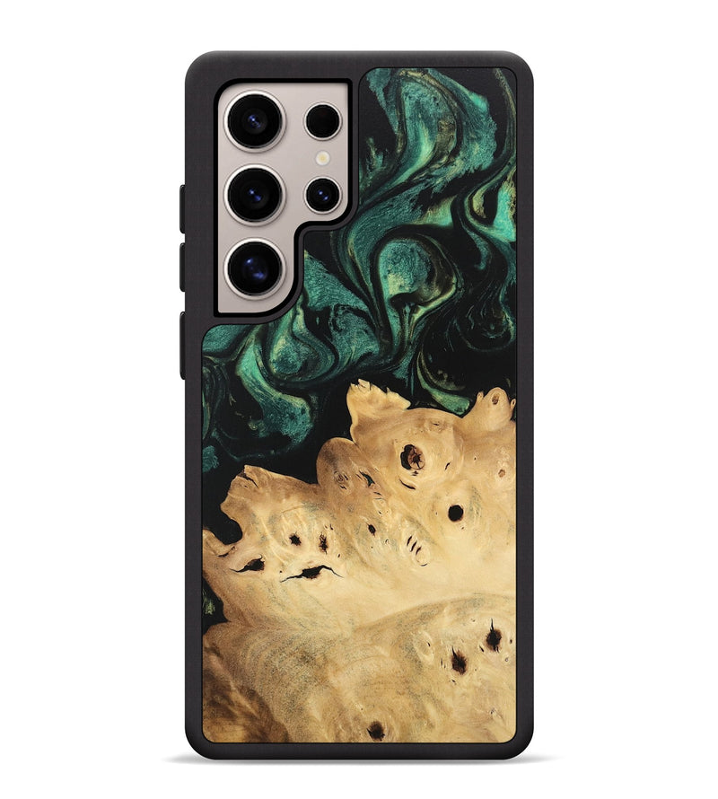 Galaxy S25 Ultra Wood Phone Case - Zack (Green, 746068)