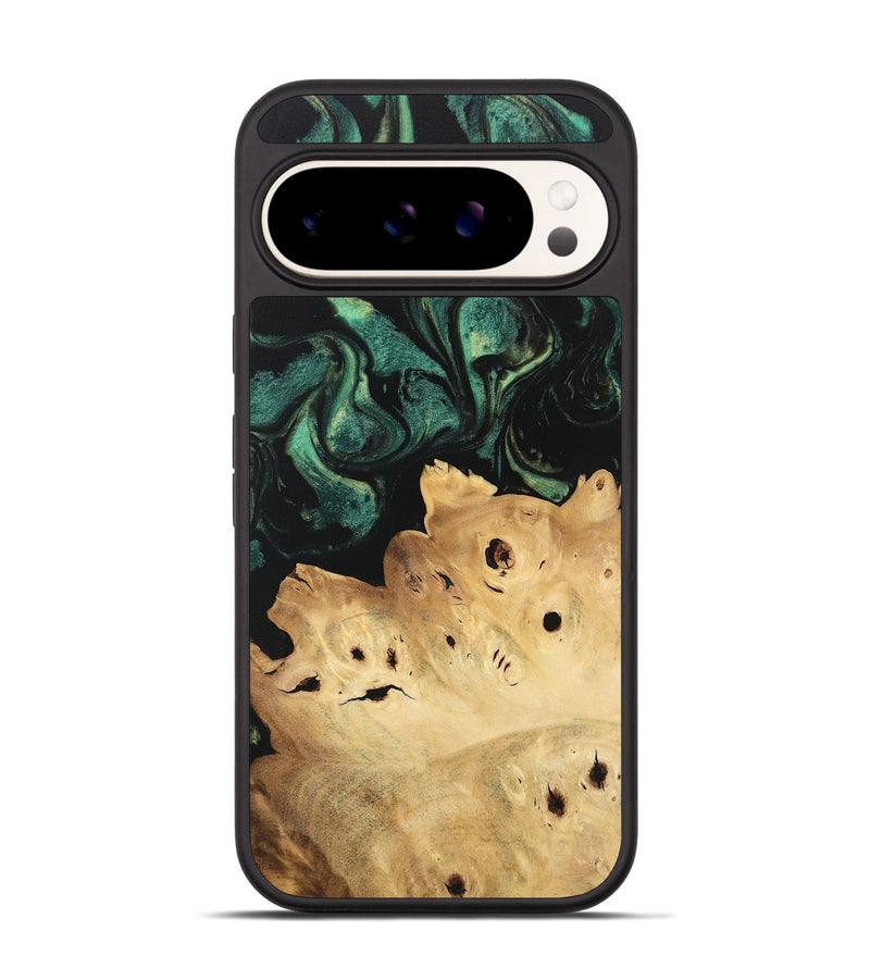 Pixel 9 Wood Phone Case - Zack (Green, 746068)