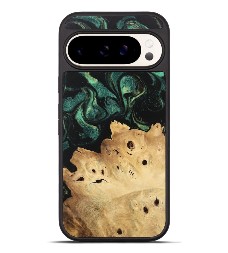 Pixel 9 Pro XL Wood Phone Case - Zack (Green, 746068)