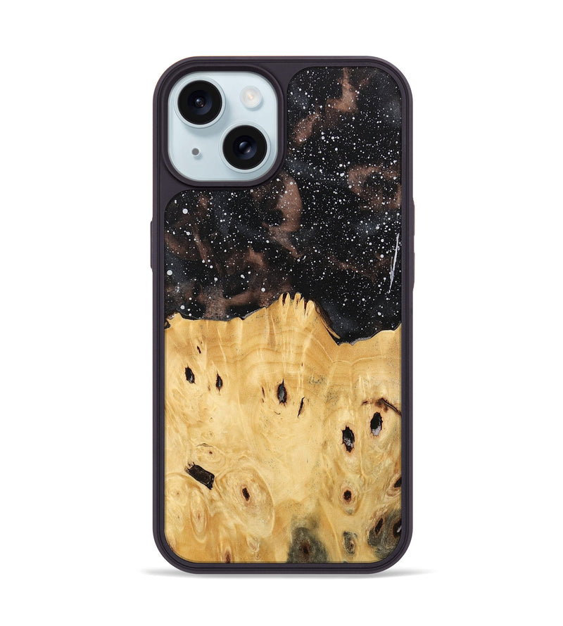 iPhone 15 Wood Phone Case - Zainab (Cosmos, 746076)