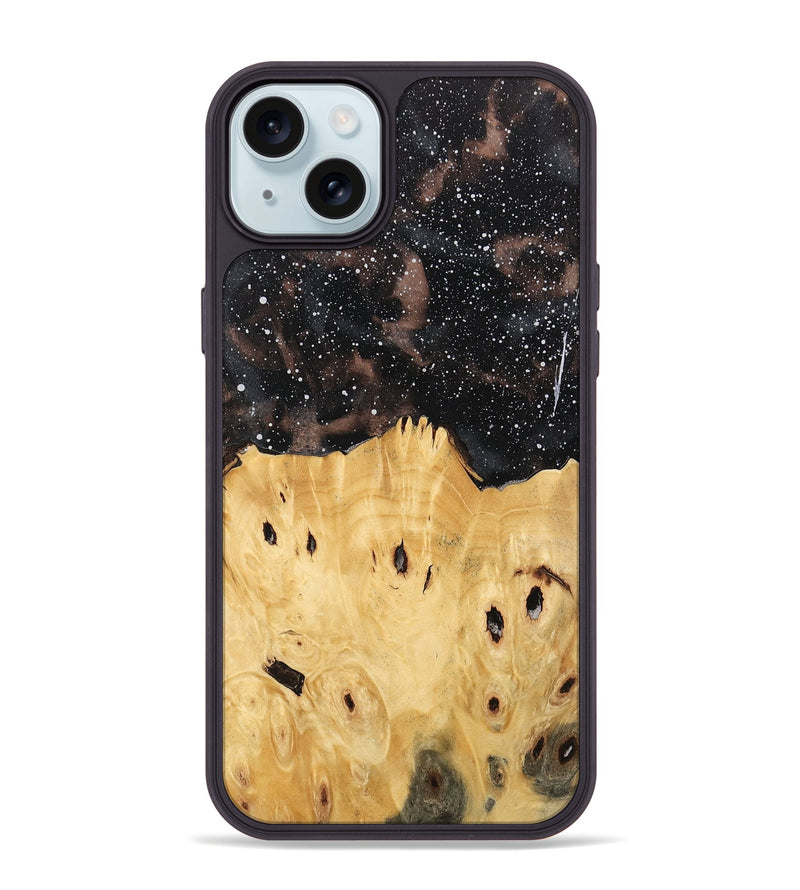 iPhone 15 Plus Wood Phone Case - Zainab (Cosmos, 746076)