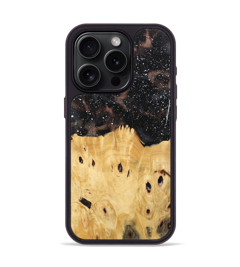 iPhone 15 Pro Wood Phone Case - Zainab (Cosmos, 746076)