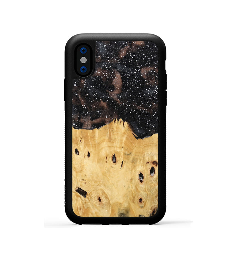 iPhone Xs Wood Phone Case - Zainab (Cosmos, 746076)