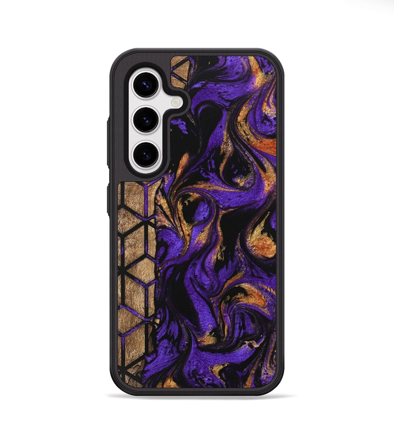 Galaxy S25 Wood Phone Case - Lawanda (Pattern, 746079)