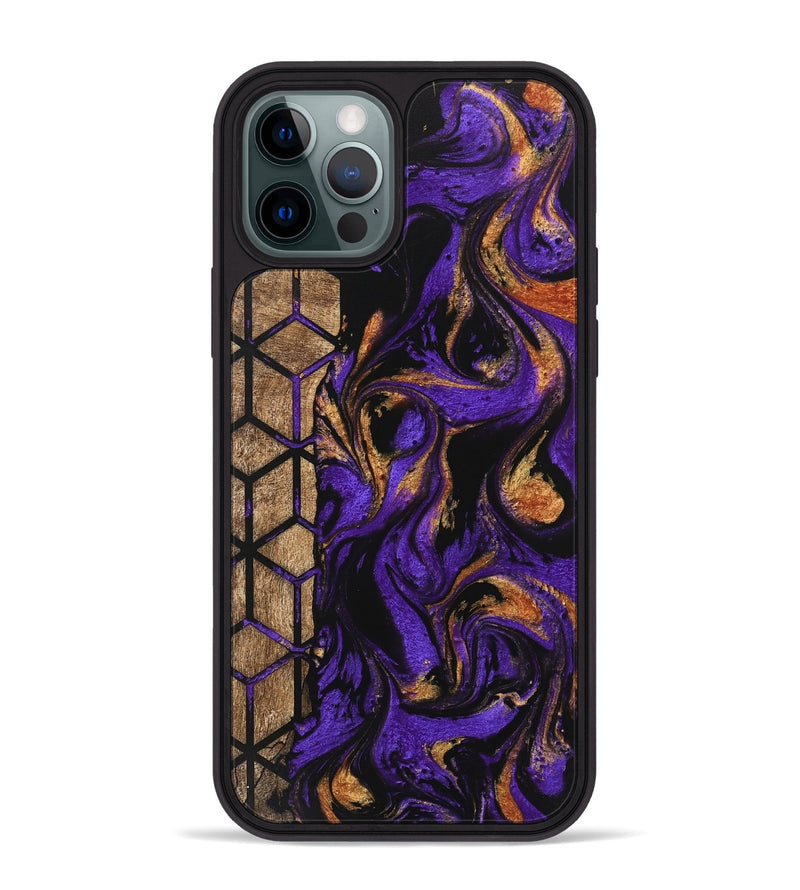 iPhone 12 Pro Max Wood Phone Case - Lawanda (Pattern, 746079)