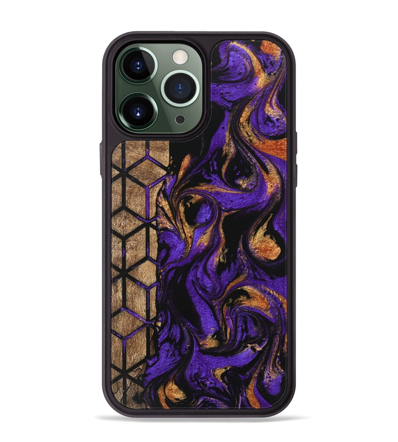 iPhone 13 Pro Max Wood Phone Case - Lawanda (Pattern, 746079)