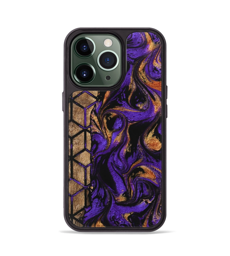 iPhone 13 Pro Wood Phone Case - Lawanda (Pattern, 746079)