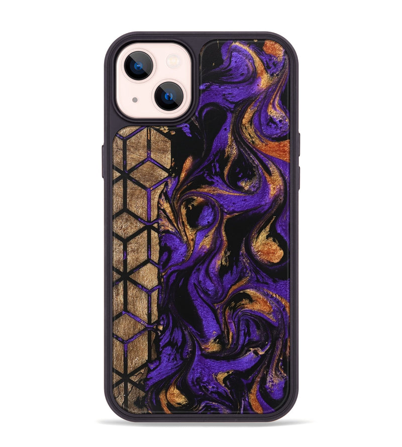 iPhone 14 Plus Wood Phone Case - Lawanda (Pattern, 746079)