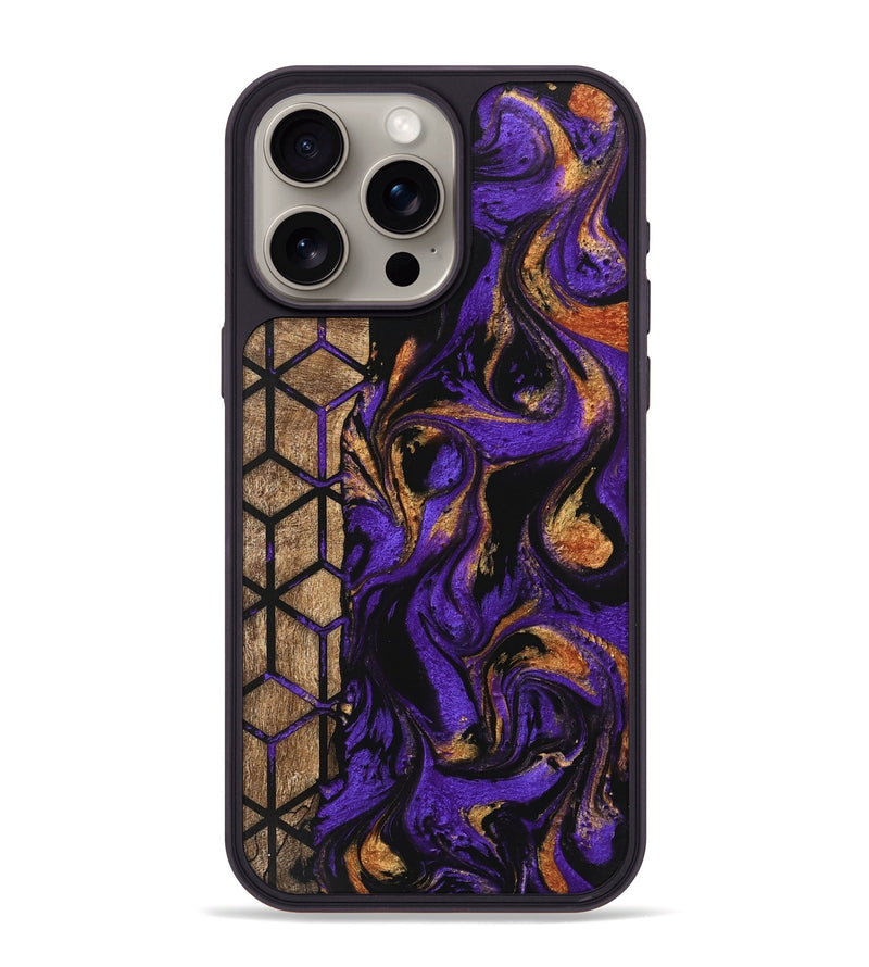 iPhone 15 Pro Max Wood Phone Case - Lawanda (Pattern, 746079)