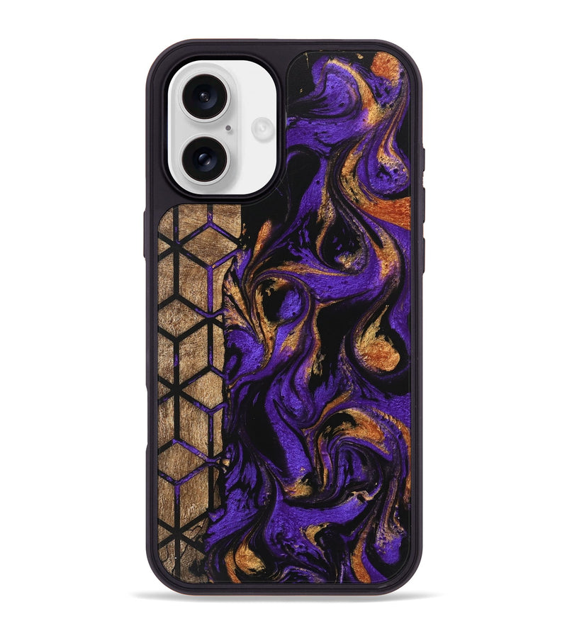 iPhone 16 Plus Wood Phone Case - Lawanda (Pattern, 746079)