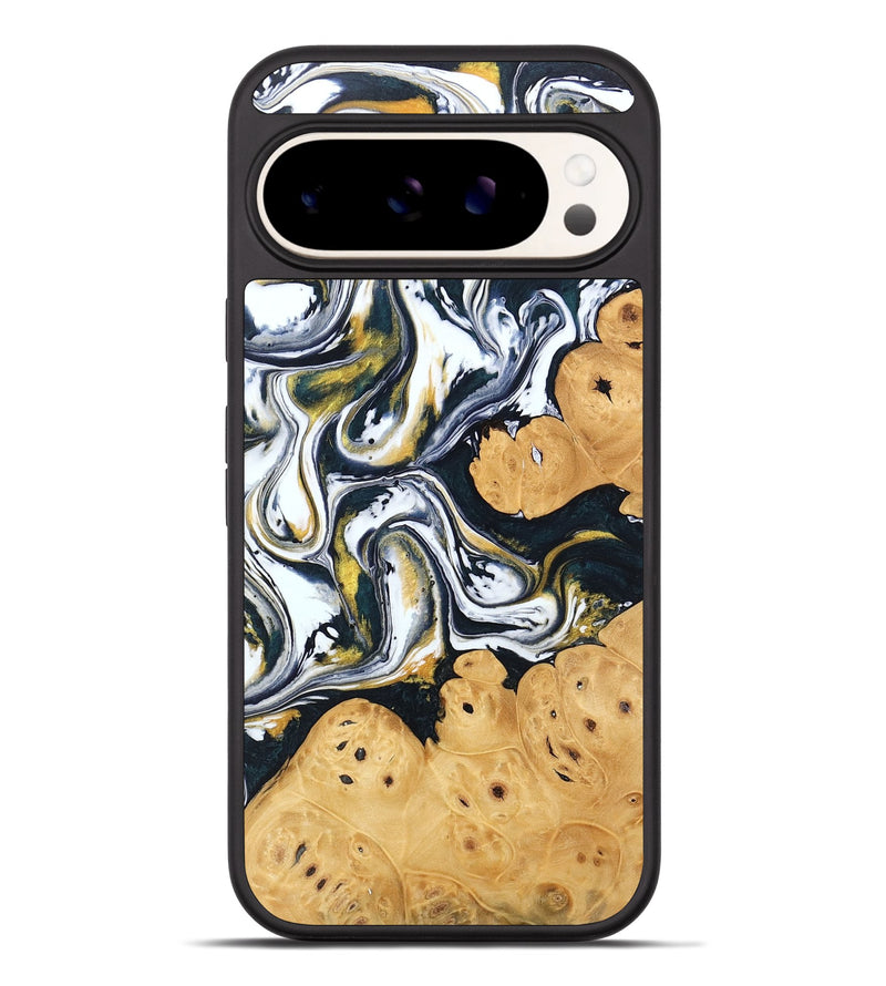 Pixel 9 Pro XL Wood Phone Case - Elliana (Black & White, 746080)