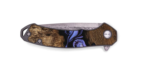 EDC Wood Pocket Knife - Kenzo (Purple, 746085)