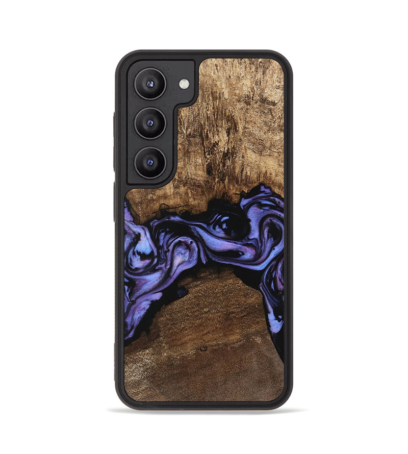 Galaxy S23 Wood Phone Case - Kenzo (Purple, 746085)