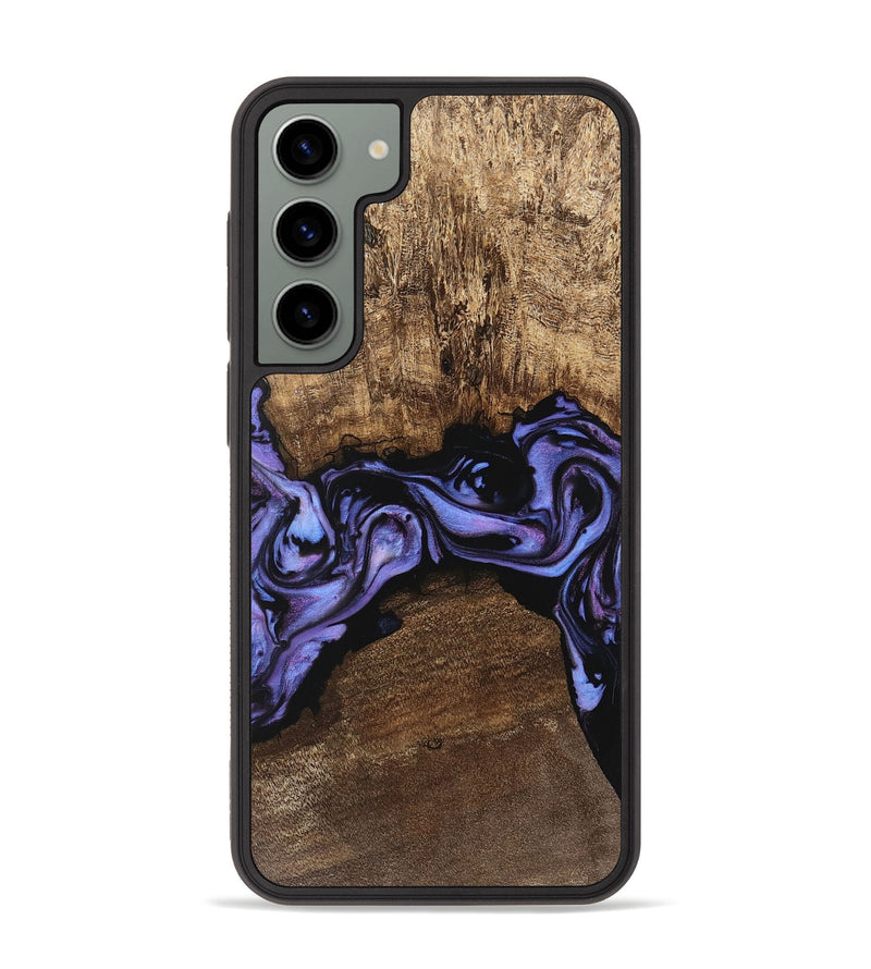 Galaxy S23 Plus Wood Phone Case - Kenzo (Purple, 746085)