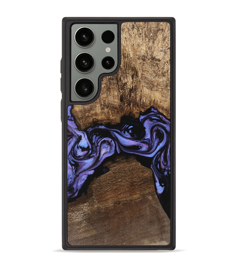 Galaxy S23 Ultra Wood Phone Case - Kenzo (Purple, 746085)