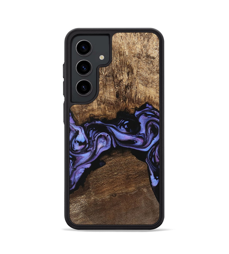 Galaxy S24 Wood Phone Case - Kenzo (Purple, 746085)