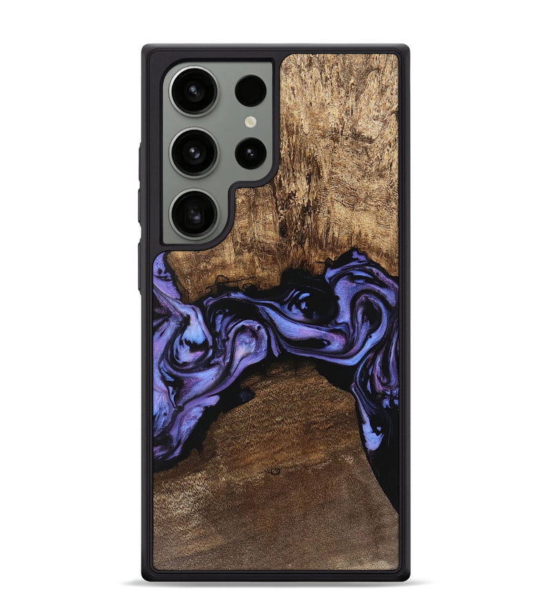 Galaxy S24 Ultra Wood Phone Case - Kenzo (Purple, 746085)