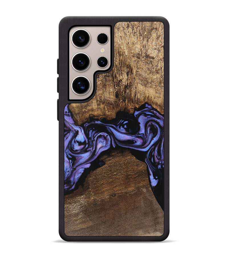 Galaxy S25 Ultra Wood Phone Case - Kenzo (Purple, 746085)