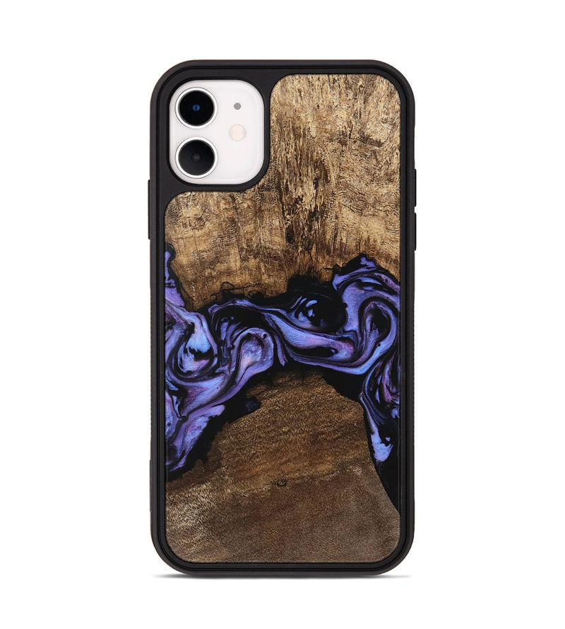 iPhone 11 Wood Phone Case - Kenzo (Purple, 746085)