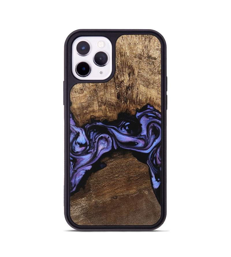 iPhone 11 Pro Wood Phone Case - Kenzo (Purple, 746085)