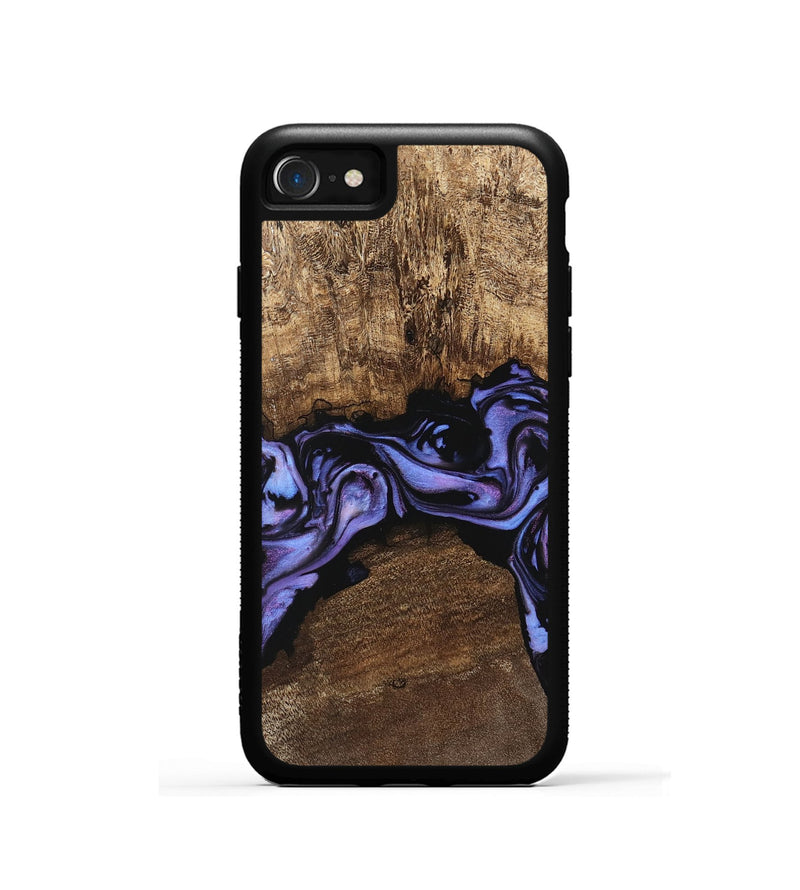 iPhone SE Wood Phone Case - Kenzo (Purple, 746085)