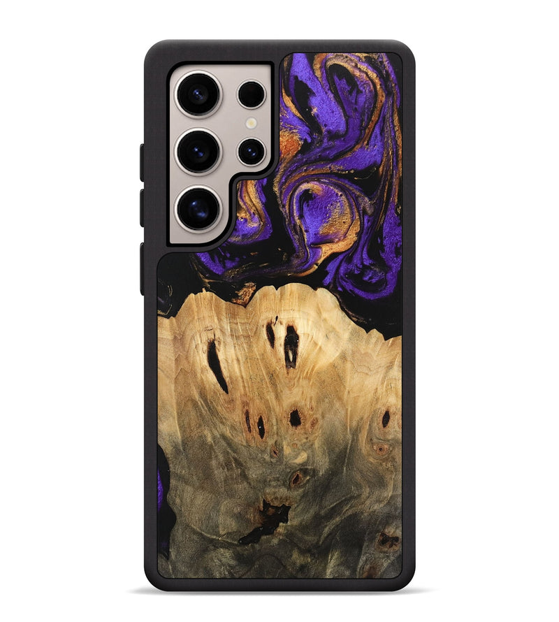 Galaxy S25 Ultra Wood Phone Case - Kesha (Purple, 746086)