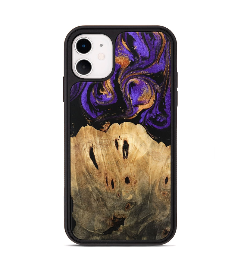 iPhone 11 Wood Phone Case - Kesha (Purple, 746086)