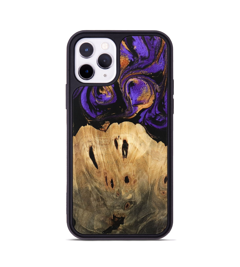 iPhone 11 Pro Wood Phone Case - Kesha (Purple, 746086)