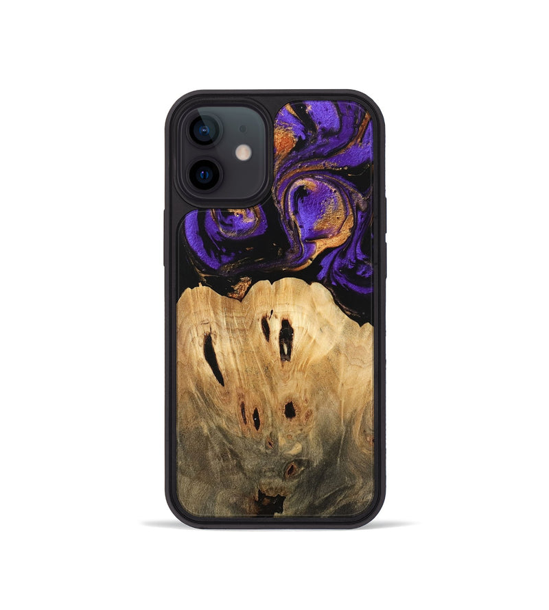 iPhone 12 mini Wood Phone Case - Kesha (Purple, 746086)